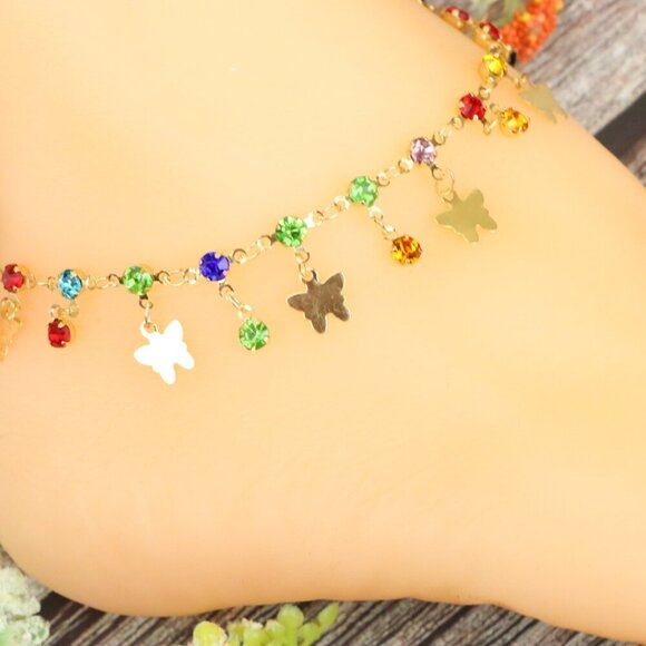 "Elegant Handmade Anklet – Delicate Jewelry for Women, MAR091463 - Picture 5 of 10